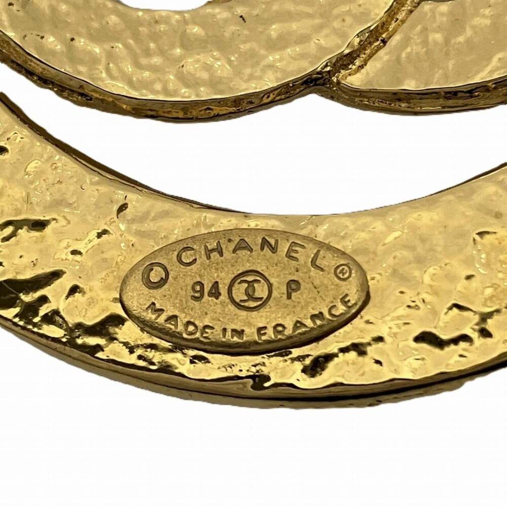 CHANEL Authentic Gold Brooch - Picture 2 of 9